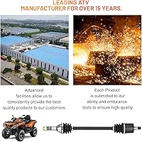 Vista 5 de Eje delantero derecho CV para Can-Am Defender HD5/ HD8/ HD9/ HD10 DPS MAX XT XT-P (sin CAB) 2016 2017 2018 2019 2020 2021 202; eje de buceo