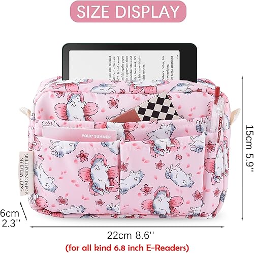 Miniatura 50 de Organizador multifuncional de cartera, bolsa de viaje impermeable con cremallera, estuche de almacenamiento de suministros de diario para cuadernos