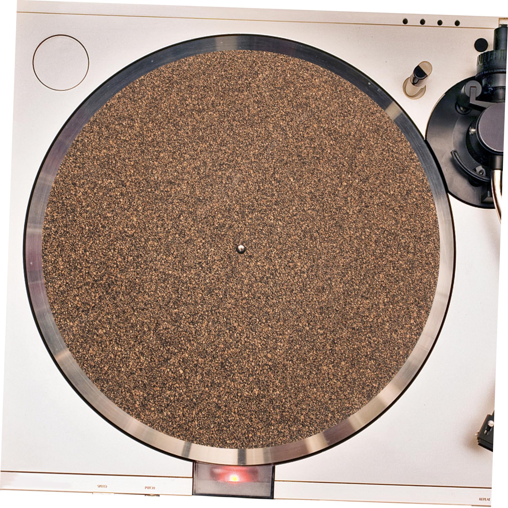 FUNOMOCYA Cork Turntable Record Mat Disc Protective Pad Record Players Supplies Anti-vibration Player Mat