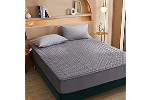 Gray Elegance: Twin-Size Flannel Fitted Sheet for Ultimate Comfort and Protection