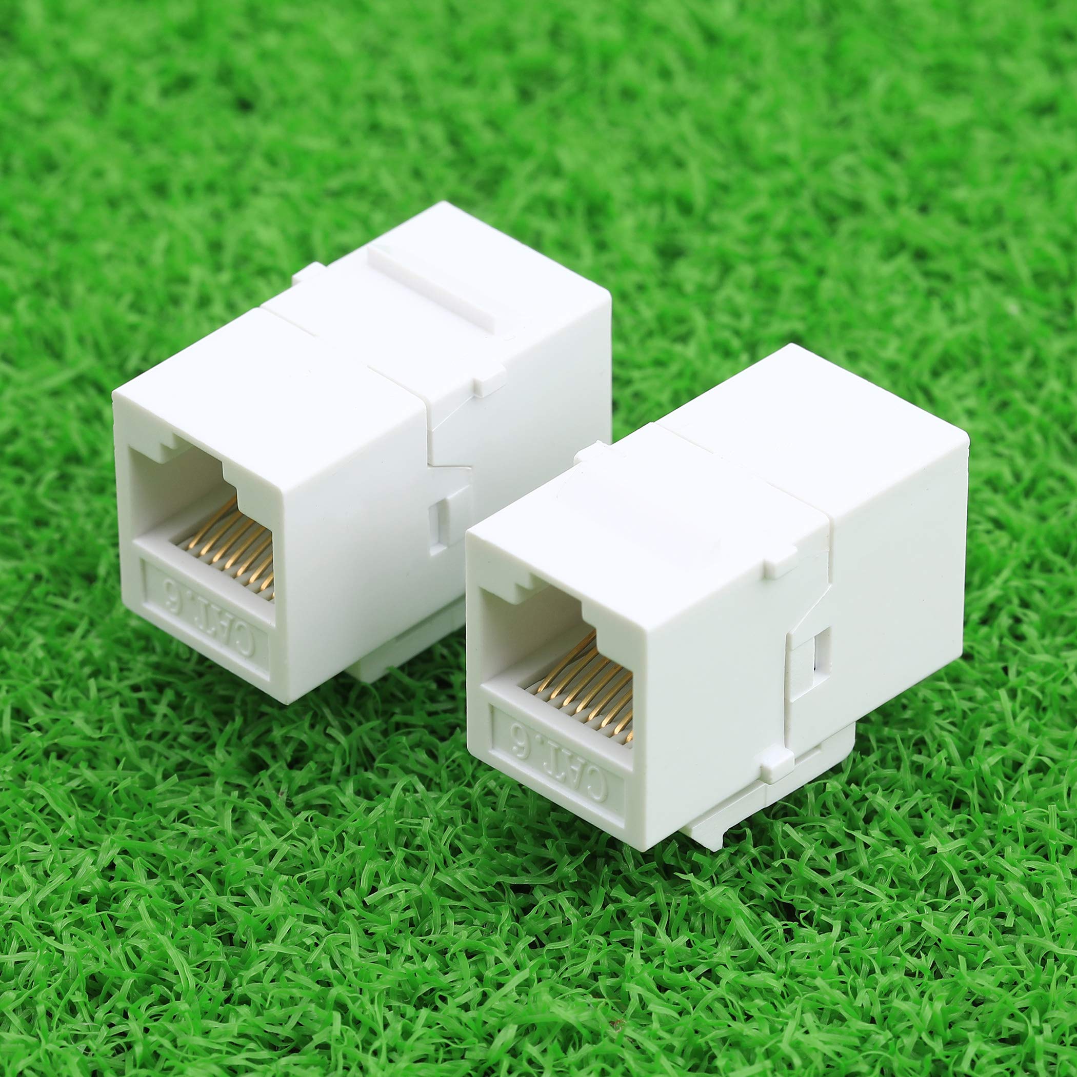 Lot de 100 rallonges de câble Ethernet CAT6 8P8C RJ45