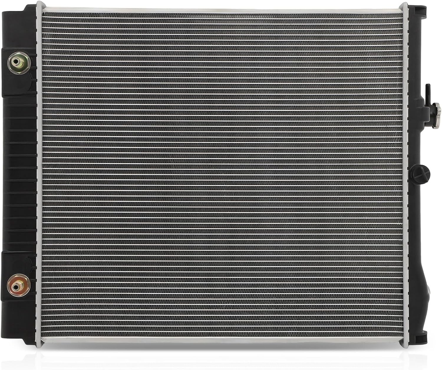 SCITOO Engine Coolant Aluminum Radiator Assembly for 1999-2003 for Chevrolet for W3500 Tiltmaster 4.8L 2003-2004 for Isuzu for NPR-HD 6.0L 1999-2004 for Isuzu for NQR 4.8L;5874107830 radiator
