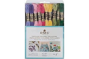 DMC 117F25-PC36 Embroidery Popular Colors Floss Pack