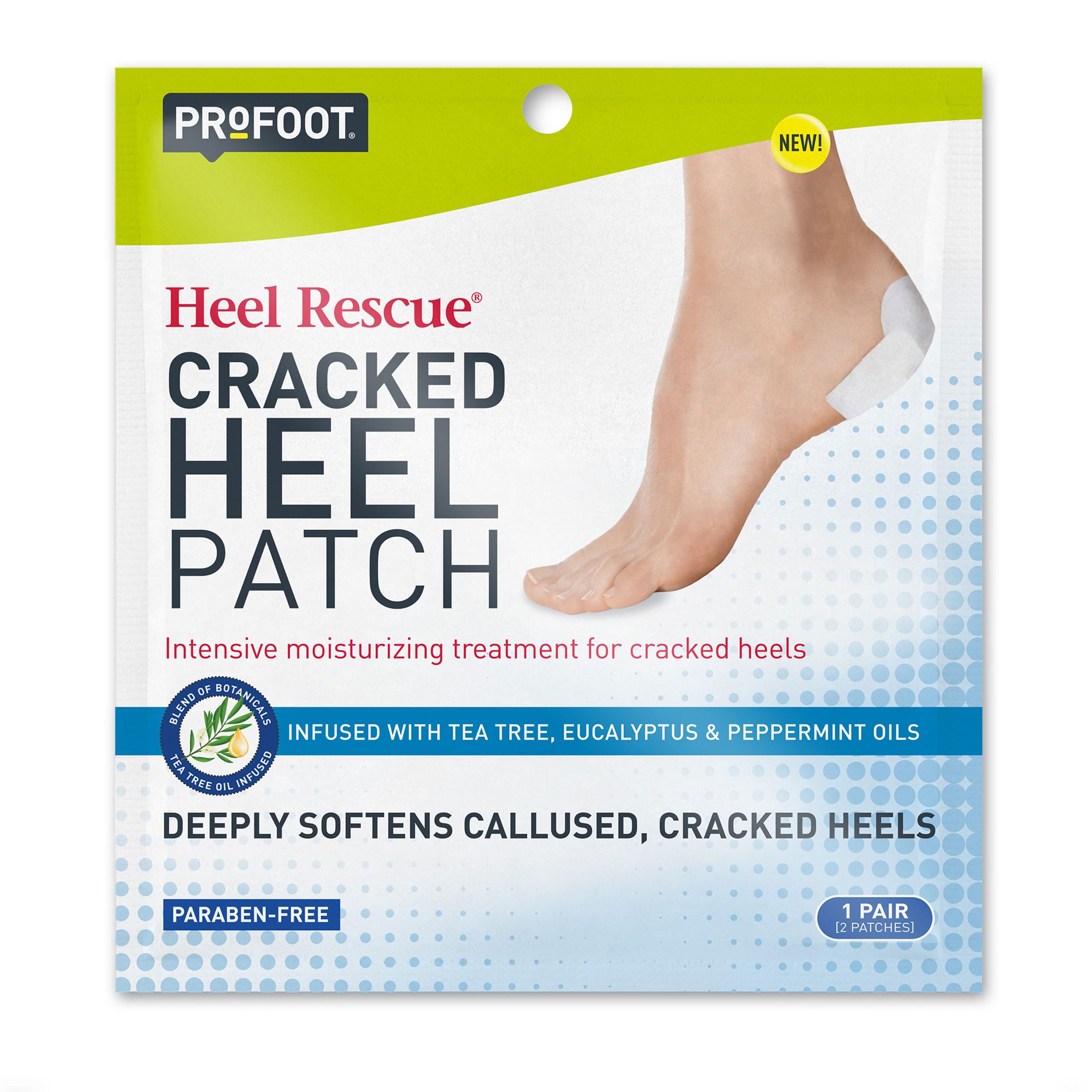 PROFOOT Heal+Rescue Cracked Heel Patch 1 pair