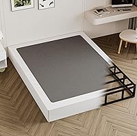 Vista 1 de Somier para Cama Queen de 10 Pulgadas - Somier de Servicio Pesado Base de Colchón de Metal con Cubierta de Tela, Sin Ruido, Fácil Montaje