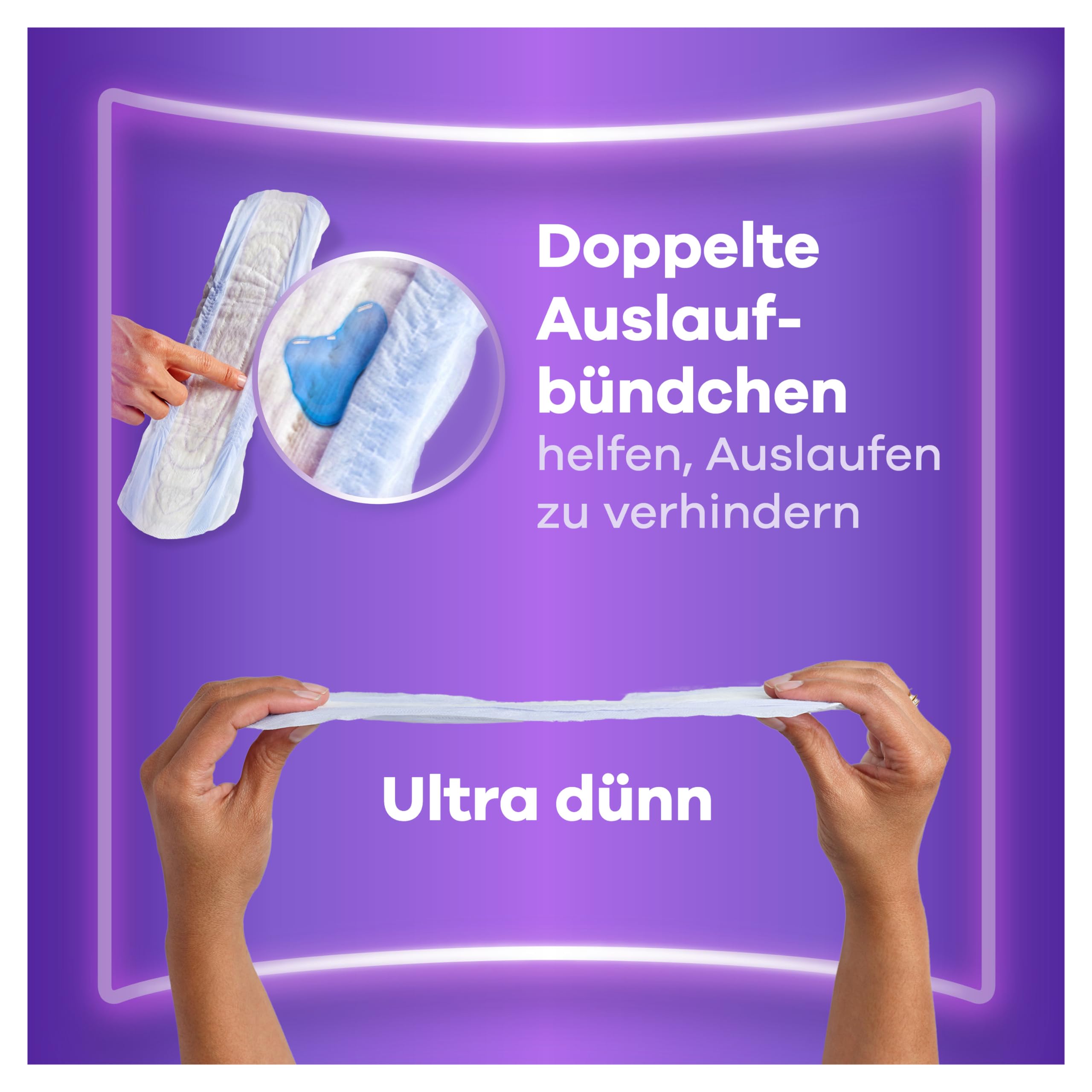 Always Discreet Inkontinenzeinlagen für Frauen Long Plus 64 Stück Extra Sicher und Diskret