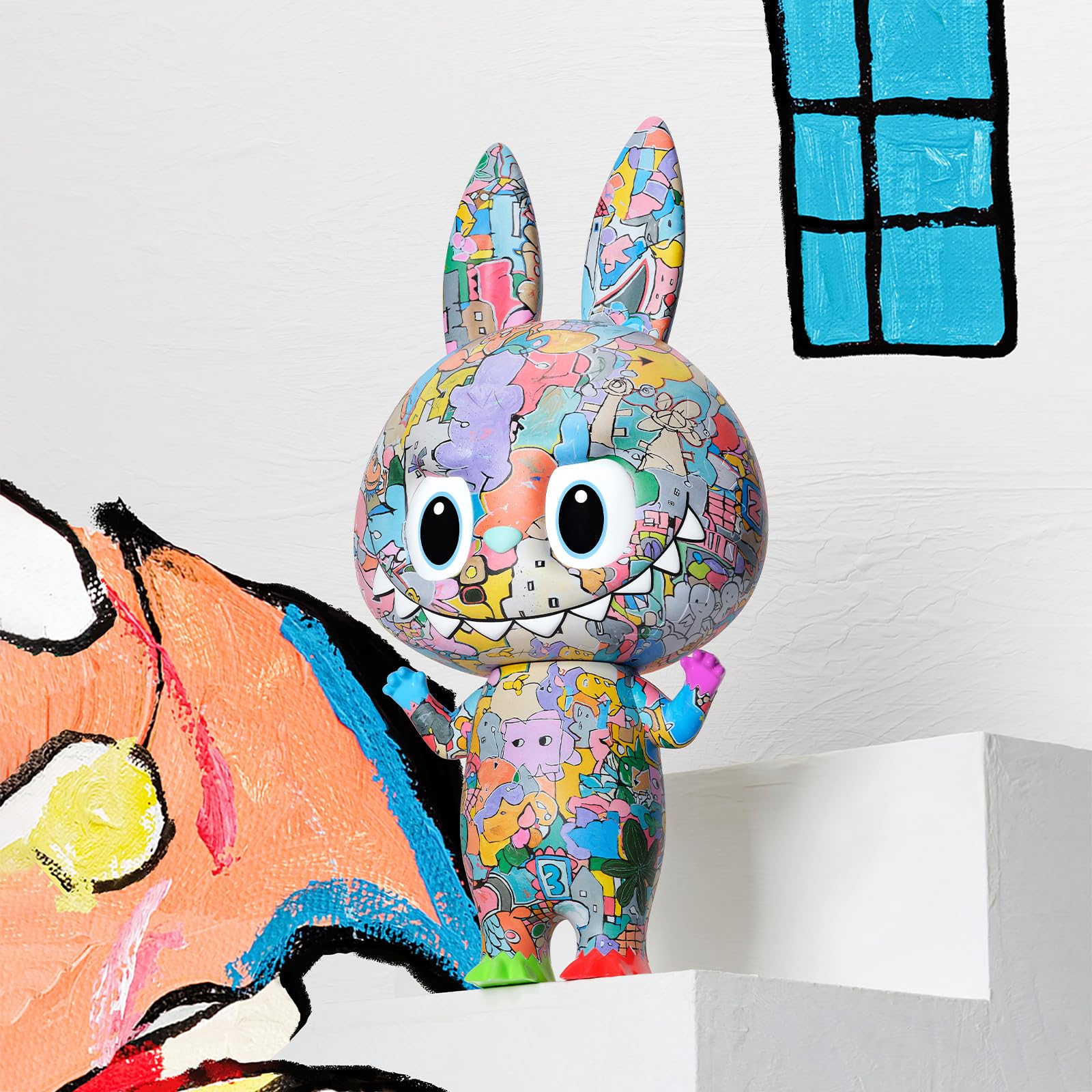 Amazon | 【POP MART 公式ストア】MEGA LABUBU 400% Tenth Anniversary