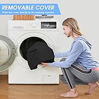 Vista 8 de CYMULA Almohadilla de Colchón de Espuma Viscoelástica para Acampar, Almohadilla para Dormir de 3 Pulgadas para Acampar, Base Antideslizante Inferior