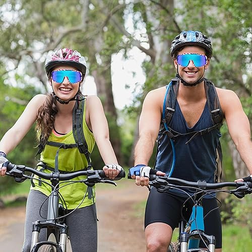 Miniatura 5 de Vipers - Lentes de sol para hombre y mujer, lentes de sol deportivos polarizados para ciclismo, pesca, correr y escalar, UV 400