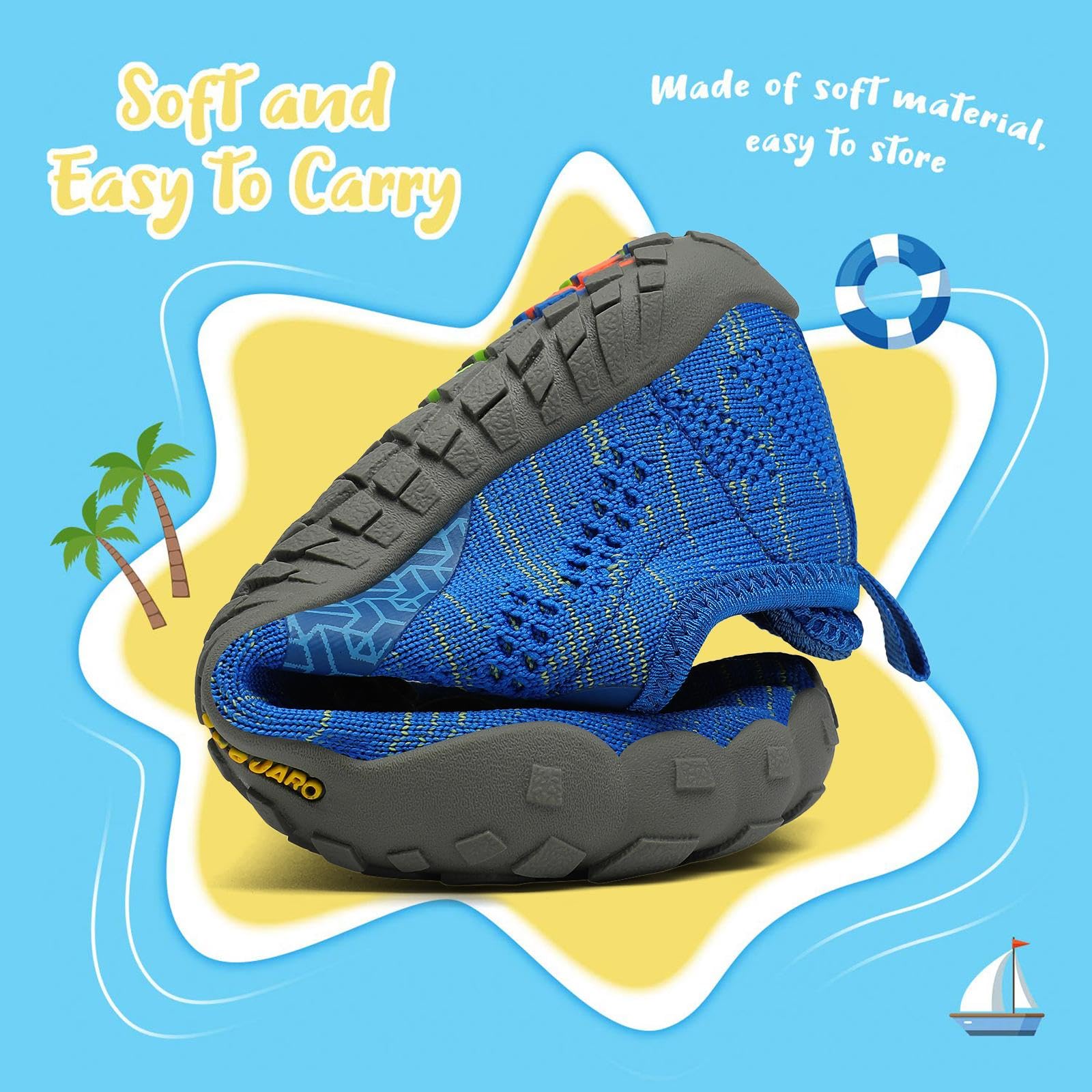 Saguaro Zapatos de Trail Niños Niñas Zapatos Deportivos Transpirable Antideslizante — view 6
