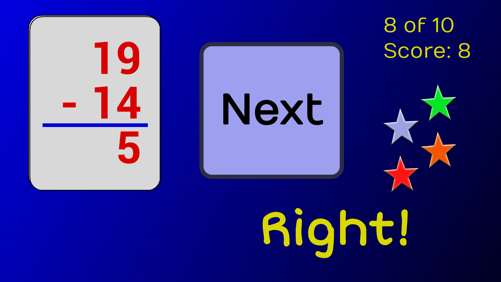 CardDroid Math Flash Cards App on Amazon Appstore
