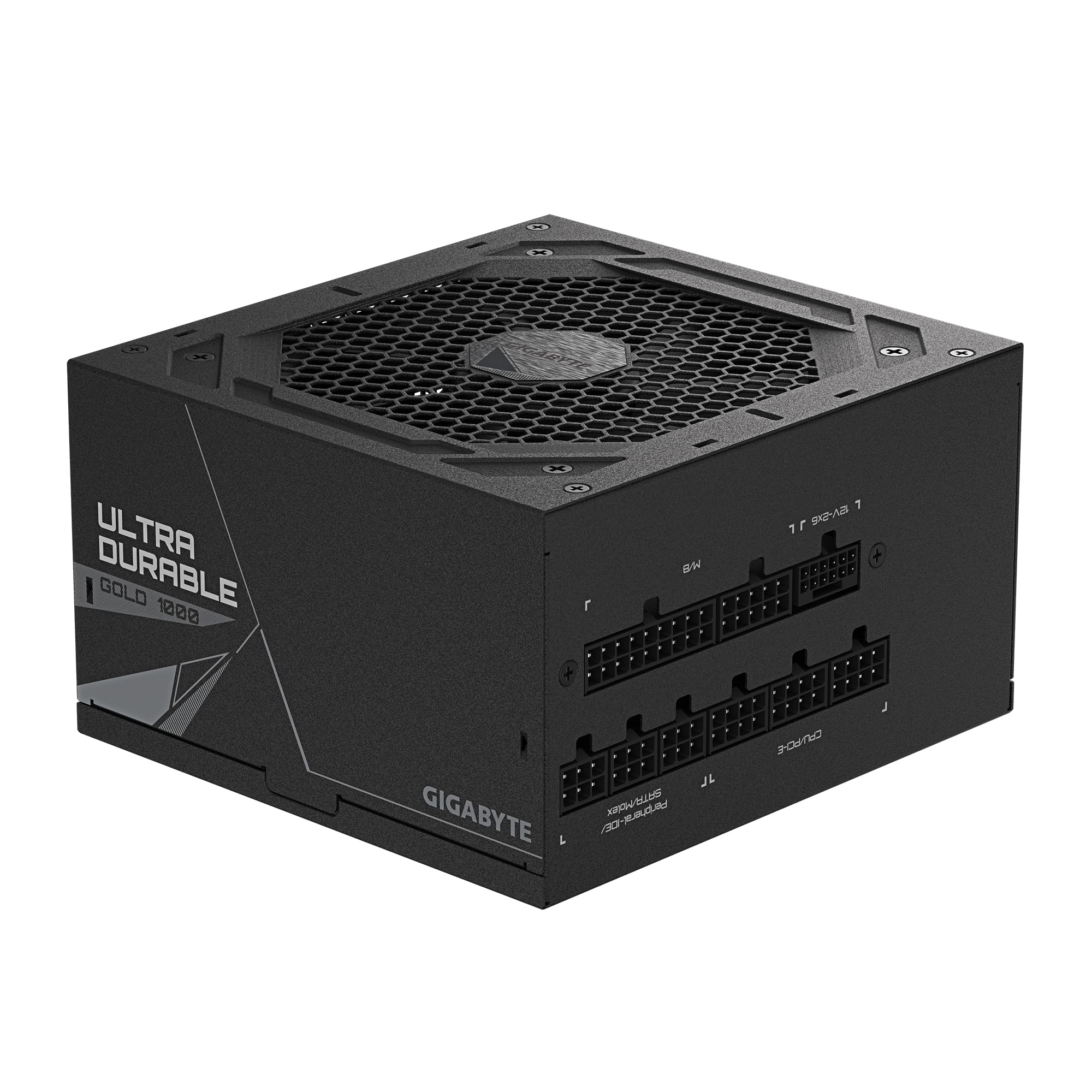 GIGABYTE UD1000GM PG5 V2 Fuente de Alimentación – PCIe Gen 5.1, 80 Plus Gold, Diseño Completamente Modular, Ventilador de 120 mm, Compatible con ATX 3.1, Enchufe EU