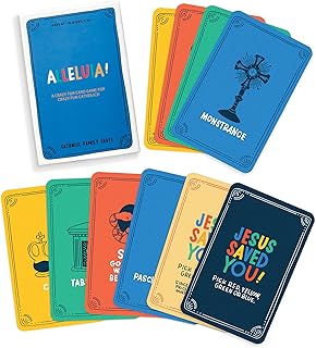 CATHOLIC FAMILY CRATE Alleluia! Catholic Card Game for Kids, Family Card Games