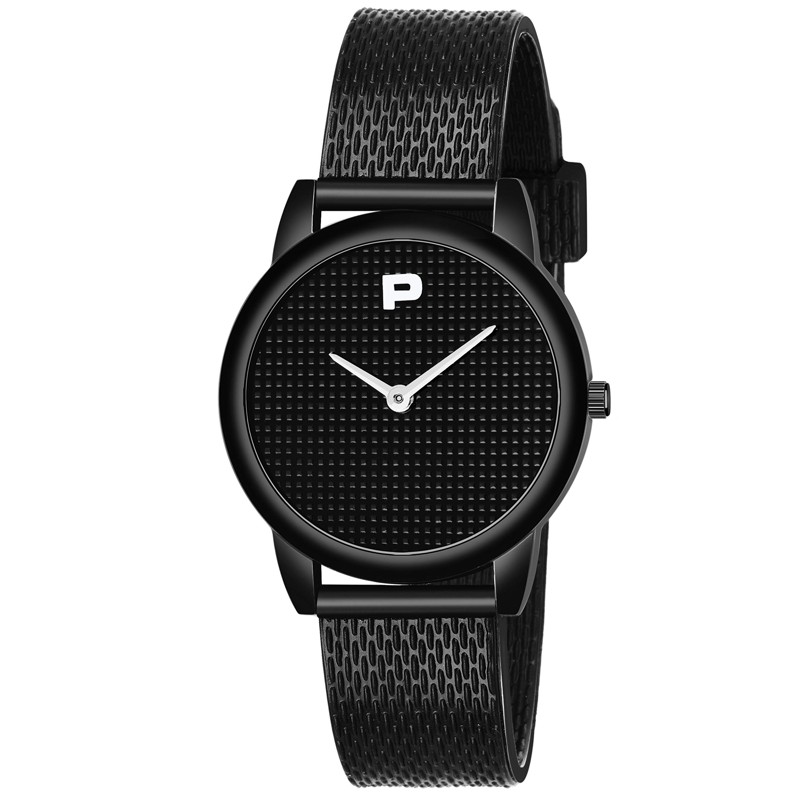 PIRASO All Black Classy Watch with Mesh Band for Women and Girls (B08BY18YTW) Amazon Price History, Amazon Price Tracker