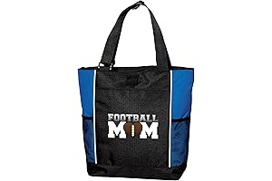 Move Mama in Style: Alterd Industries Sports Mom Tote Bag (Football Mom)