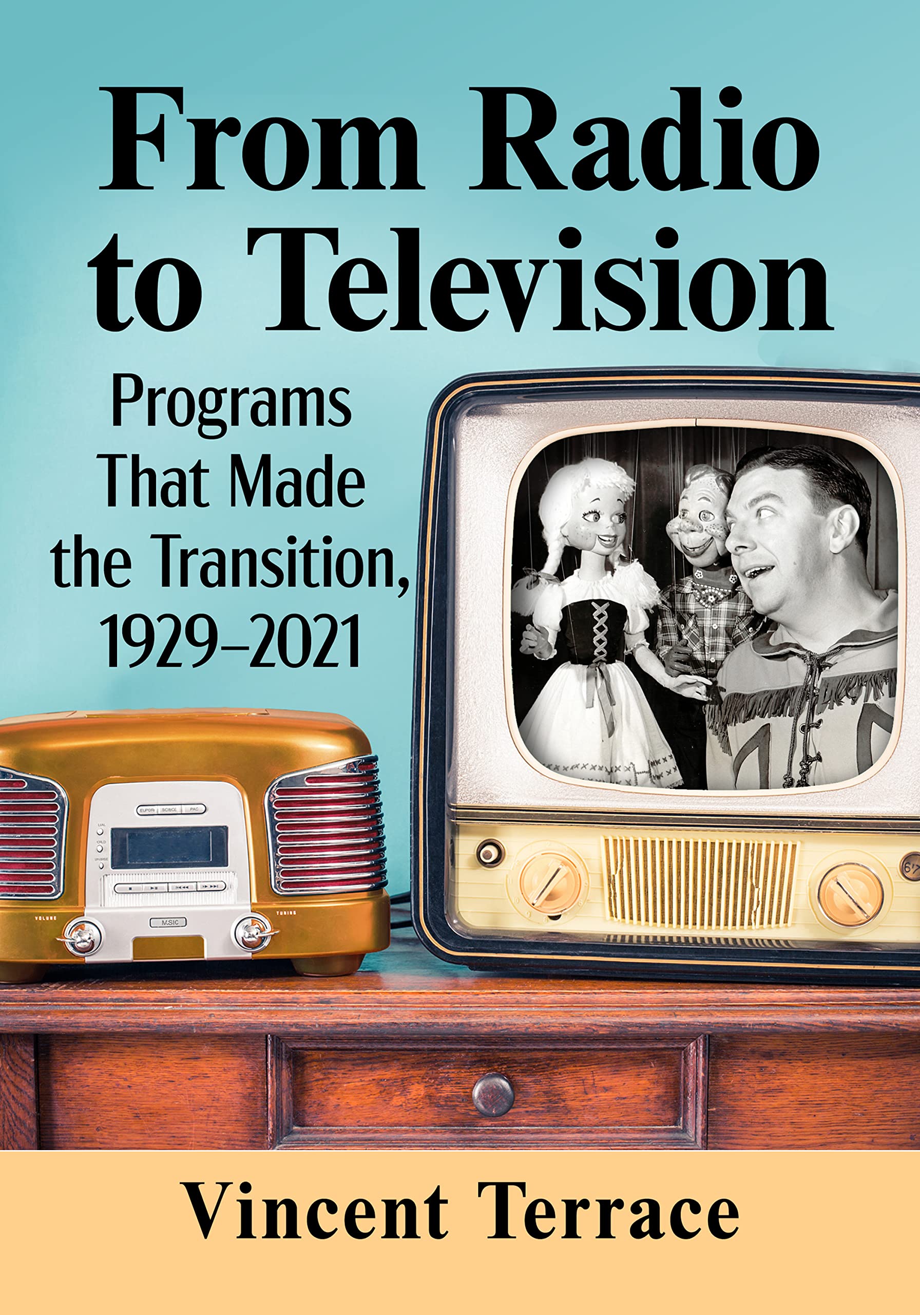 Programmes de la radio à la télévision : livre d'histoire des médias US en édition anglaise