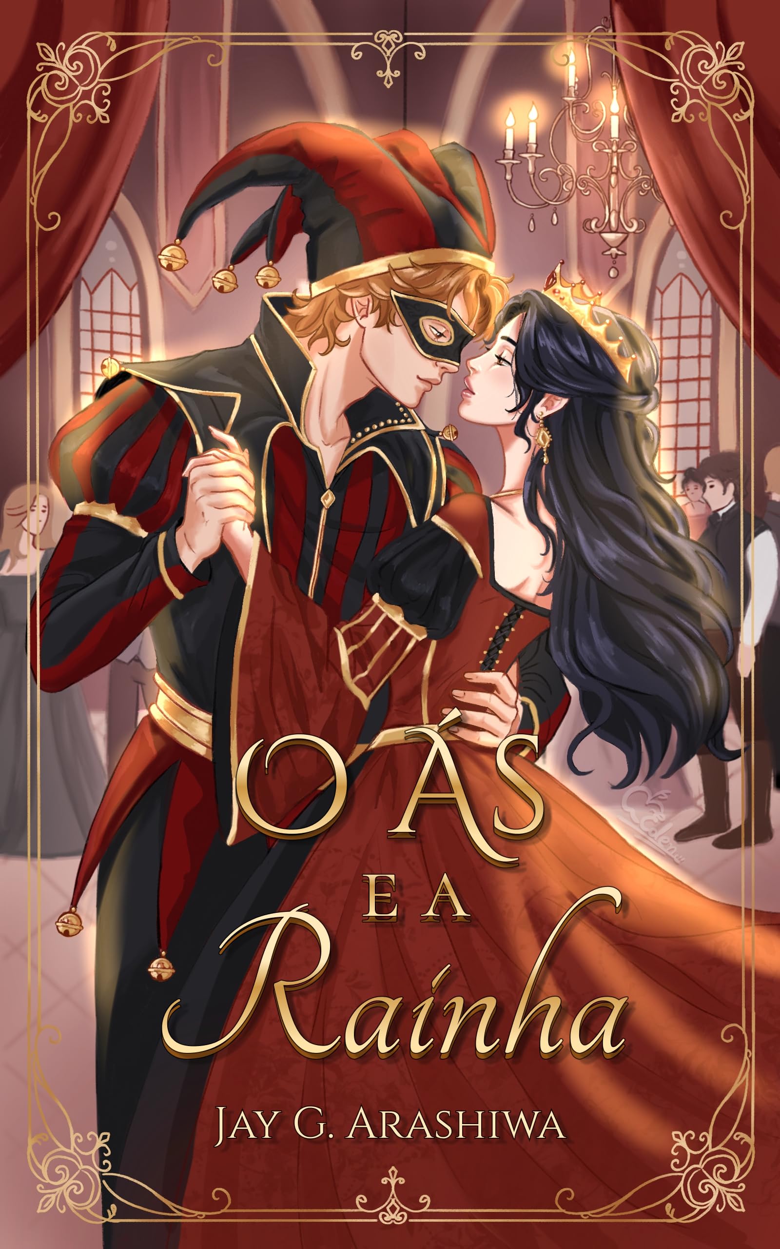 Capa do livro O Ás e a Rainha
