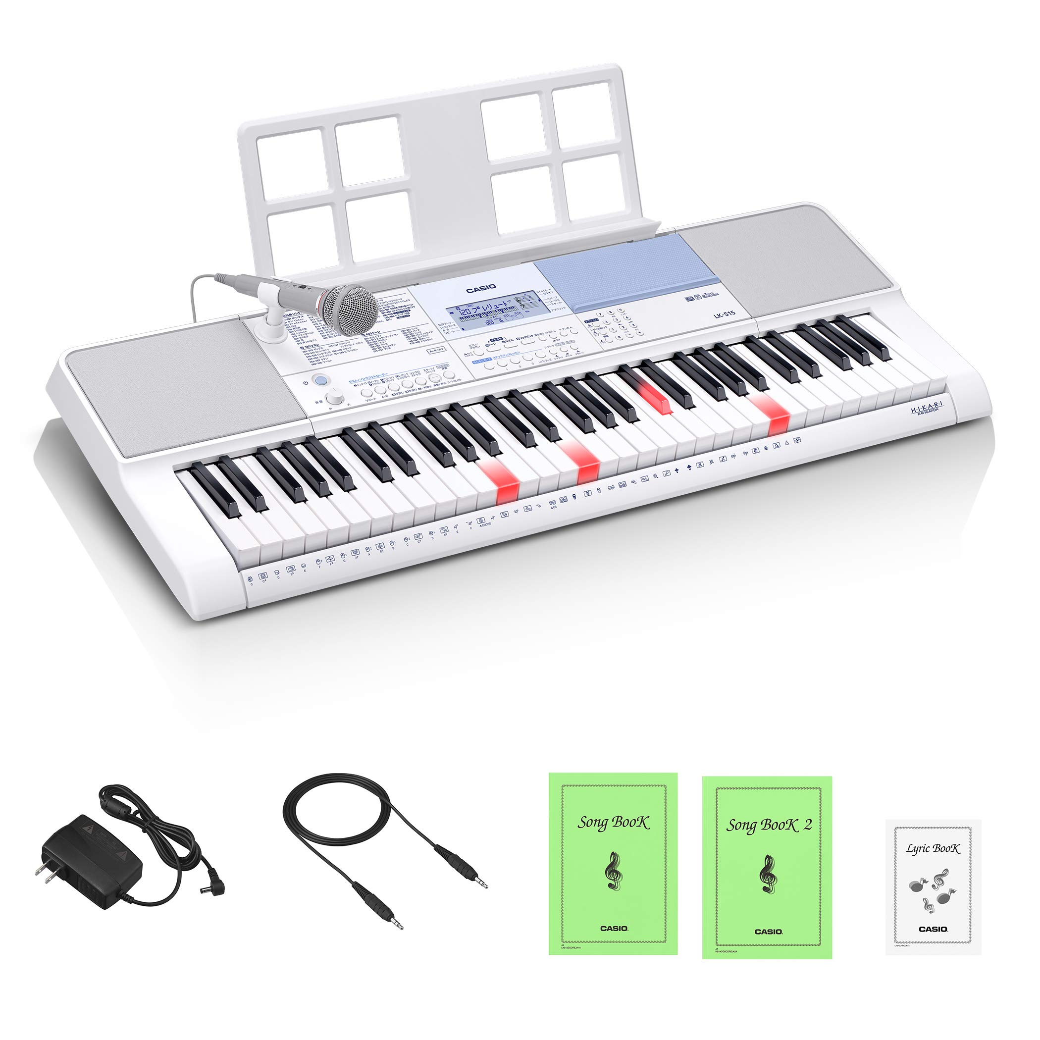 CASIO Casiotone 光ナビゲーションキーボード LK-515