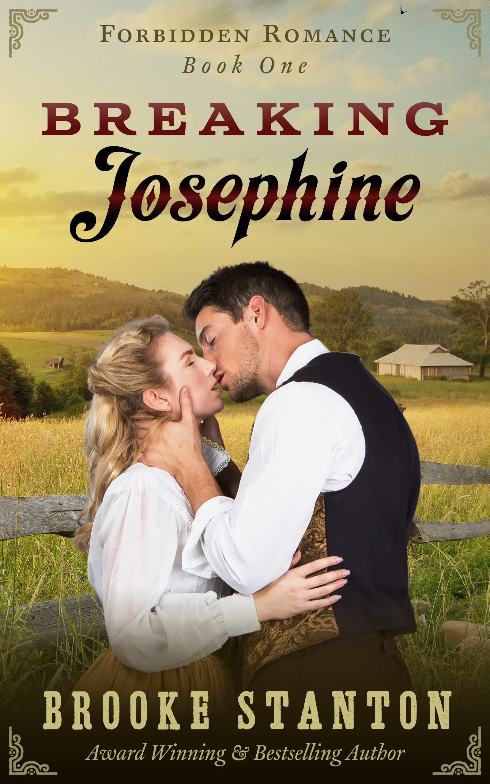 Breaking Josephine: An Enemies to Lovers Steamy Historical Western (Forbidden Romance)
