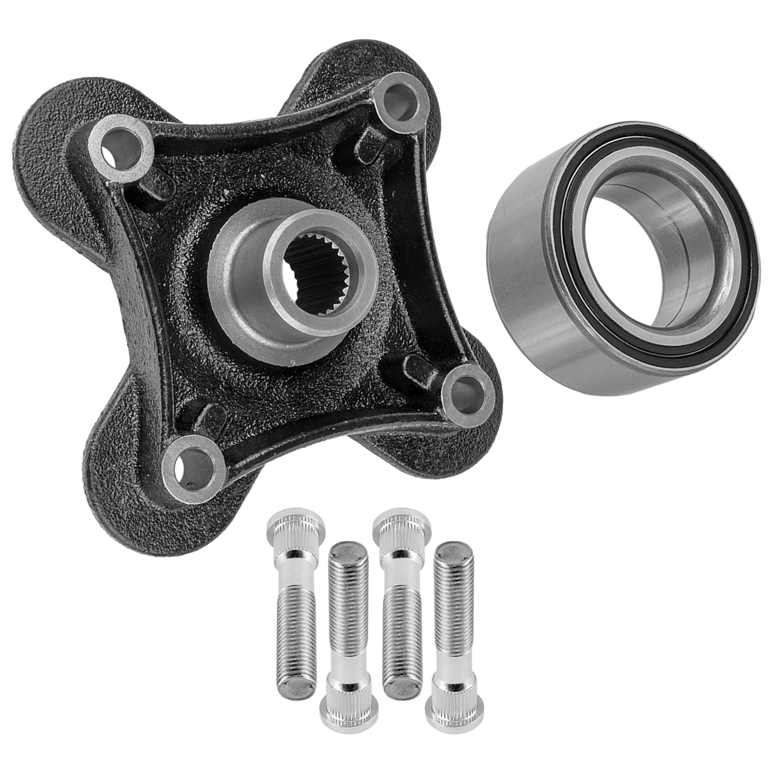 Caltric Front & Rear Wheel Hub Kit For Polaris RZR XP 1000 & XP 4 1000 (2014-2017) - View #2