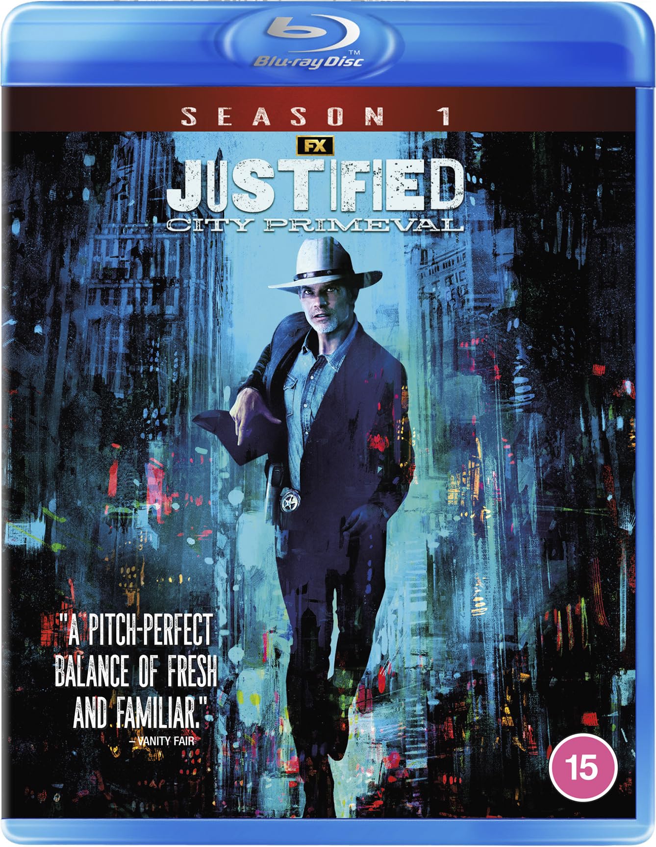 JUSTIFIED CITY PRIMEVAL BLU-RAY