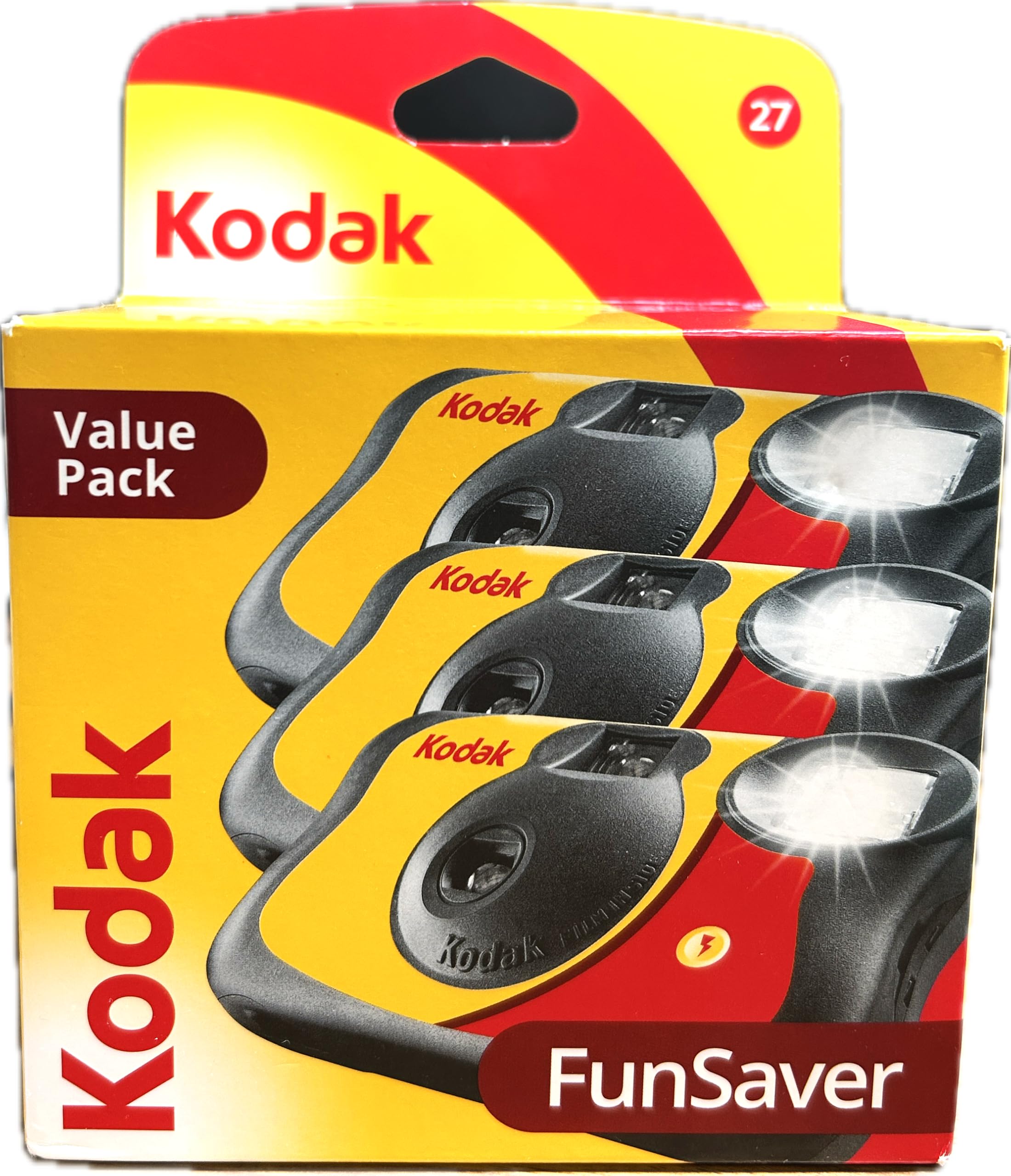 Kodak FunSaver 使い捨てフィルムカメラ　27枚撮り×3個　コダック コダック FunSaver 27+12枚撮り | フィルム