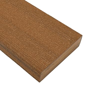 BuyPlastic Tangent Poly Lumber - Antique Mahogany, 1x4 0.75" x 3.5", 36" Length - HDPE Plastic Board for Outdoor Furniture and More