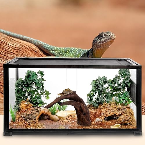 Miniatura 6 de LYPHARD AQUARIUMS Madera flotante natural para decoración de acuario, 2 piezas de 9 a 14 pulgadas, decoraciones de ramas surtidas grandes para piel