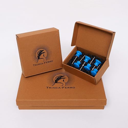 Miniatura 8 de TRINCA-FERRO Juego de 6 pomos de puerta interioresexteriores para cajón, cajones de aparador, pomos decorativos de cerámica modernos para cocina,