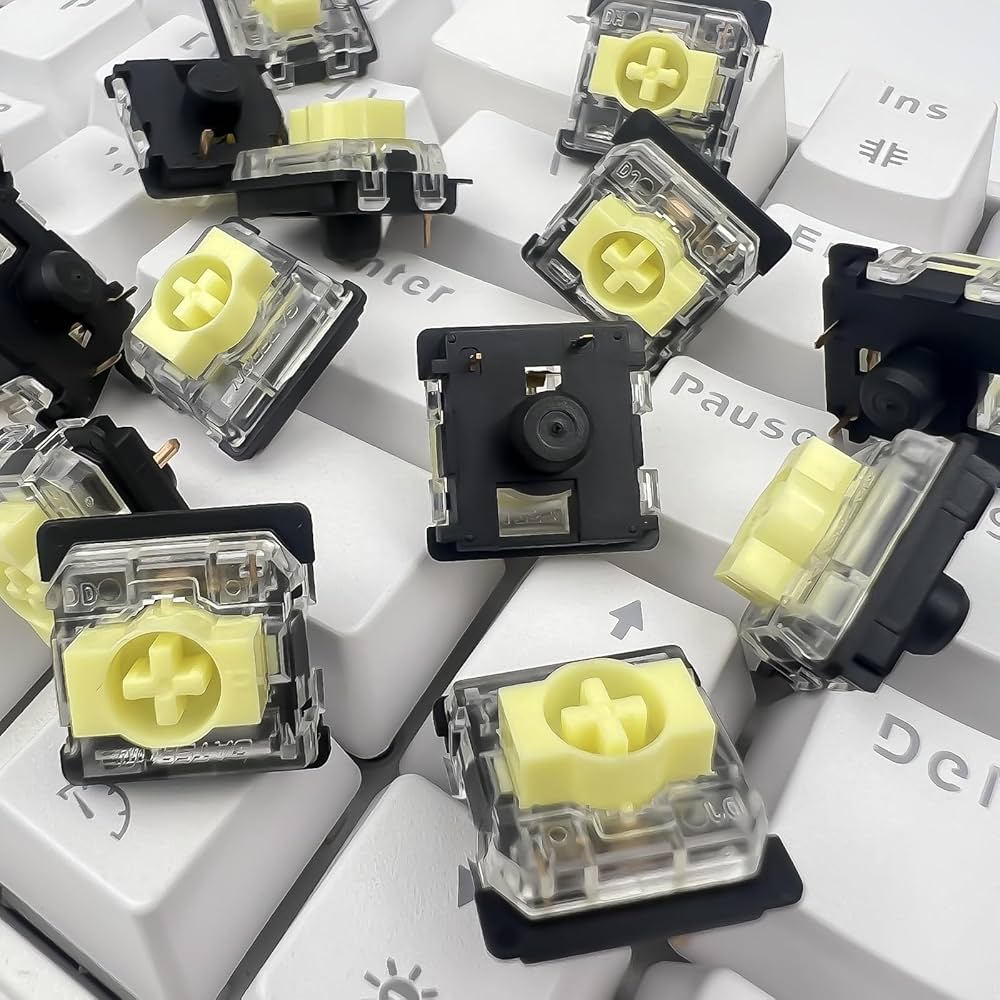 Amazon.co.jp: Gateron KS-33 ロープロファイルバナナキーボード