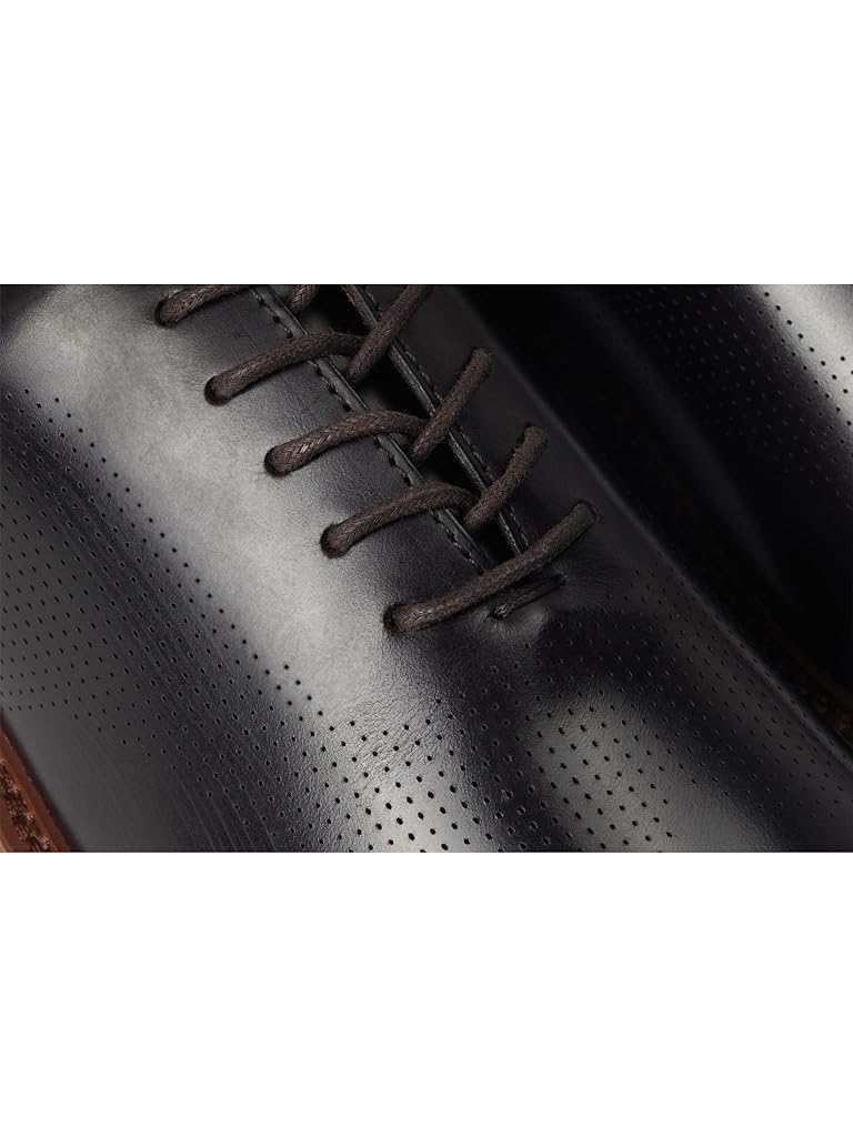 Brown Johnston & Murphy Upton One-piece Perfed Plain Toe