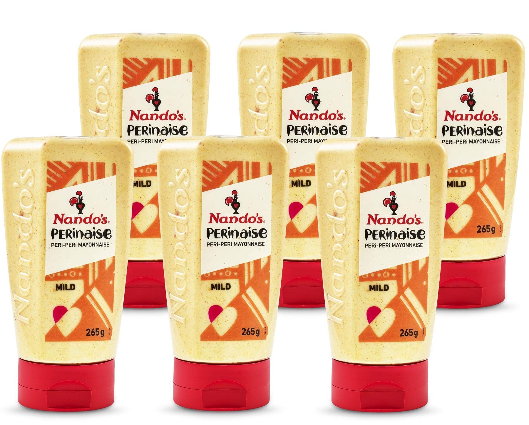 Nando's Perinaise Peri-Peri Mayonnaise 265g - Pack of 6