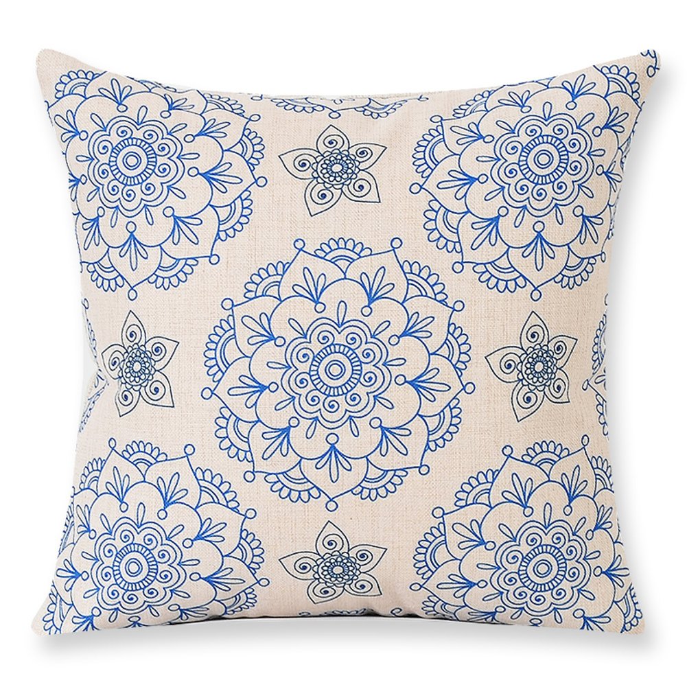 Coussin de canapé en coton mélangé doux pour soulager le dos avec style moderne
