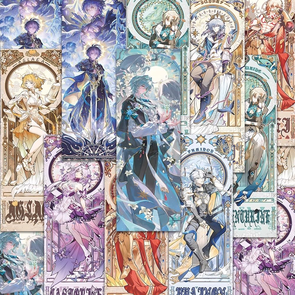 Amazon.co.jp: 崩壊：スターレイル グッズ 黄金裔カード 12/24枚セット
