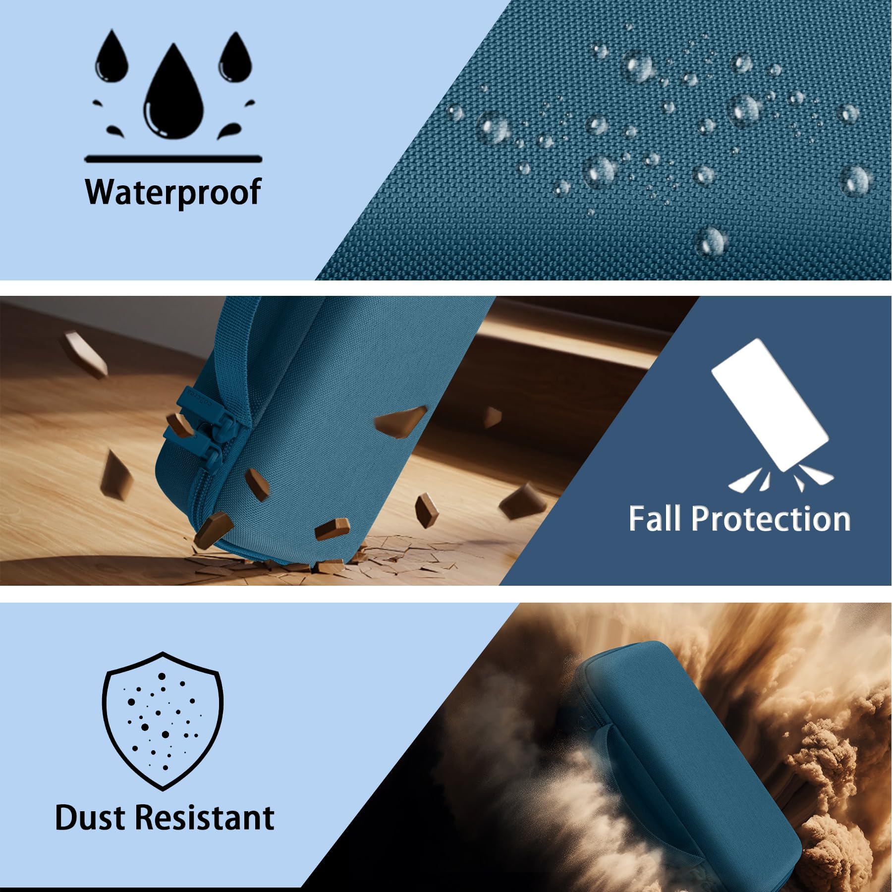 co2CREA Dur Étui de Voyage Rigide Housse Cas pour Bose SoundLink Flex (2nd Gen)/Flex Bluetooth Speaker(boîte Seule,Case Only)