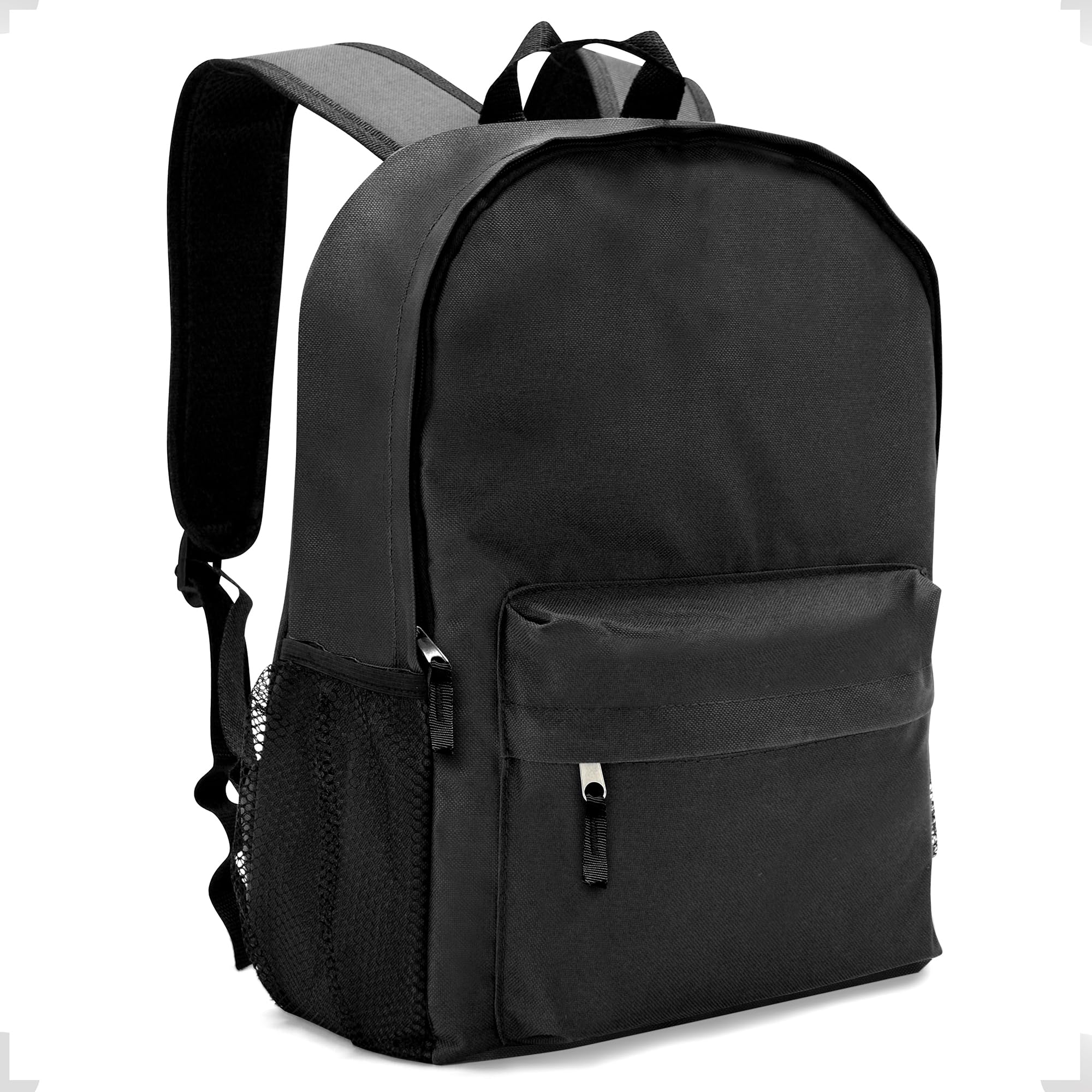 Waytex 15 inch computer backpack, Black, One size