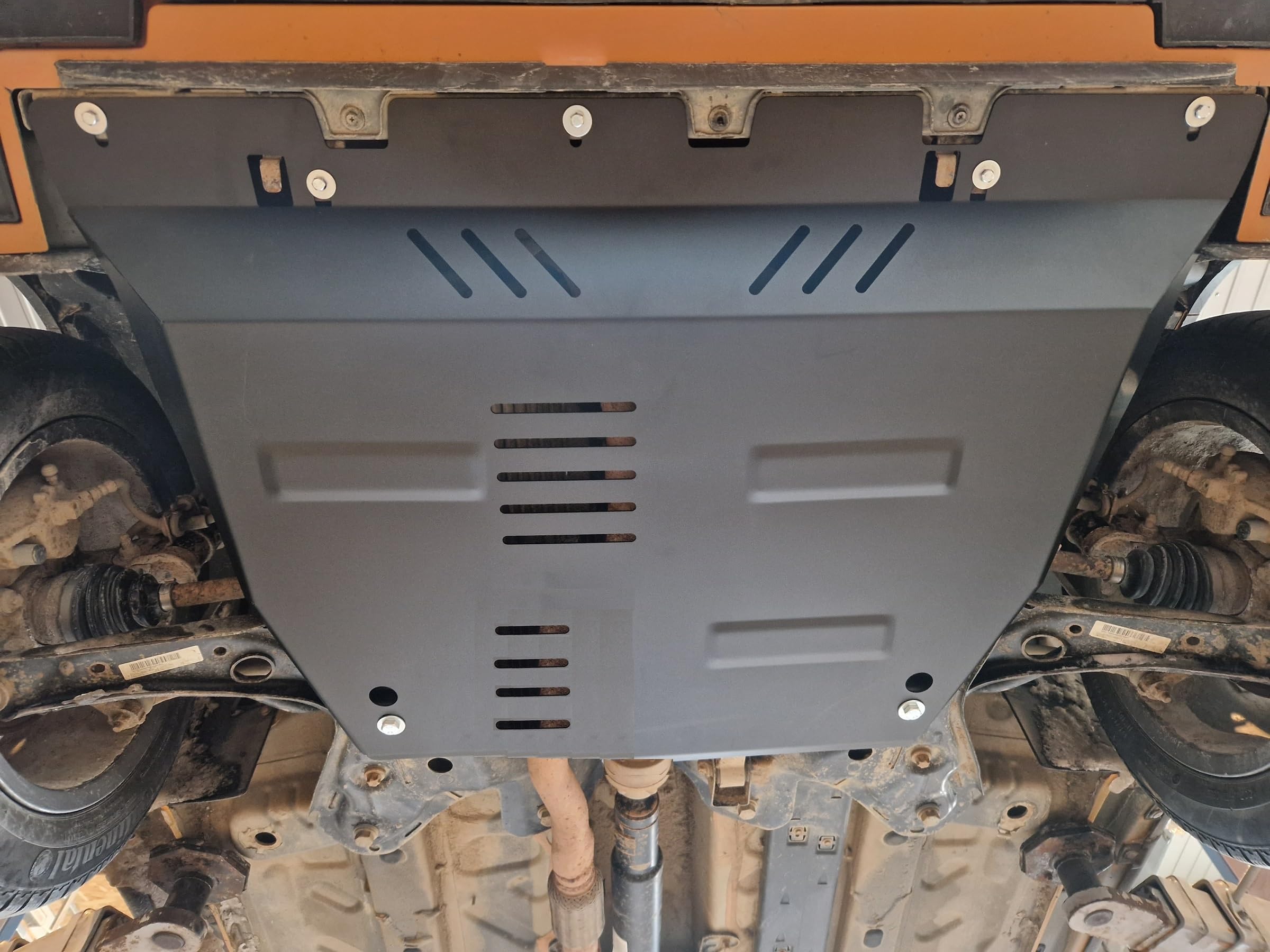 Motor-Unterbodenschutz kompatibel mit Fiat Panda 4 x 4 - (2011-2025)
