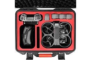 FPVtosky Carrier Bag Case for DJI Avata 2 Drone with Compartments for...