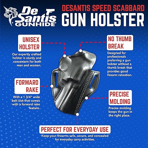 Miniatura 6 de DeSantis Speed Svaina S&W Governor Mano Izquierda Negro