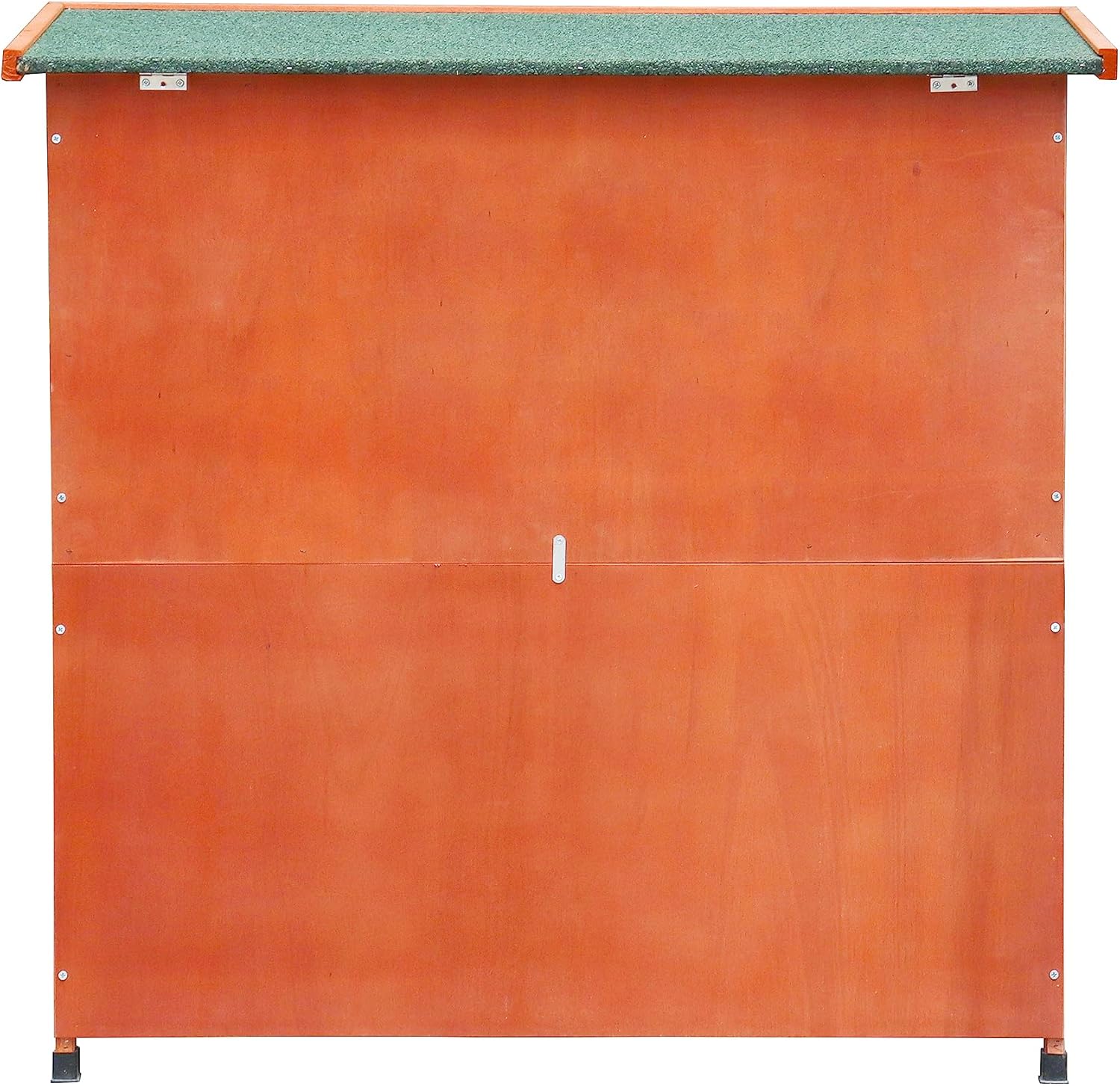 GDFStudio 41" Rabbit Hutch Indoor & Outdoor with Removable Pull-Out Tray, Wooden Bunny Cage with Mesh Doors, Waterproof Fir Wood Small Animal House for Guinea Pig Rabbit Bunny, Easy Assembly, Natural