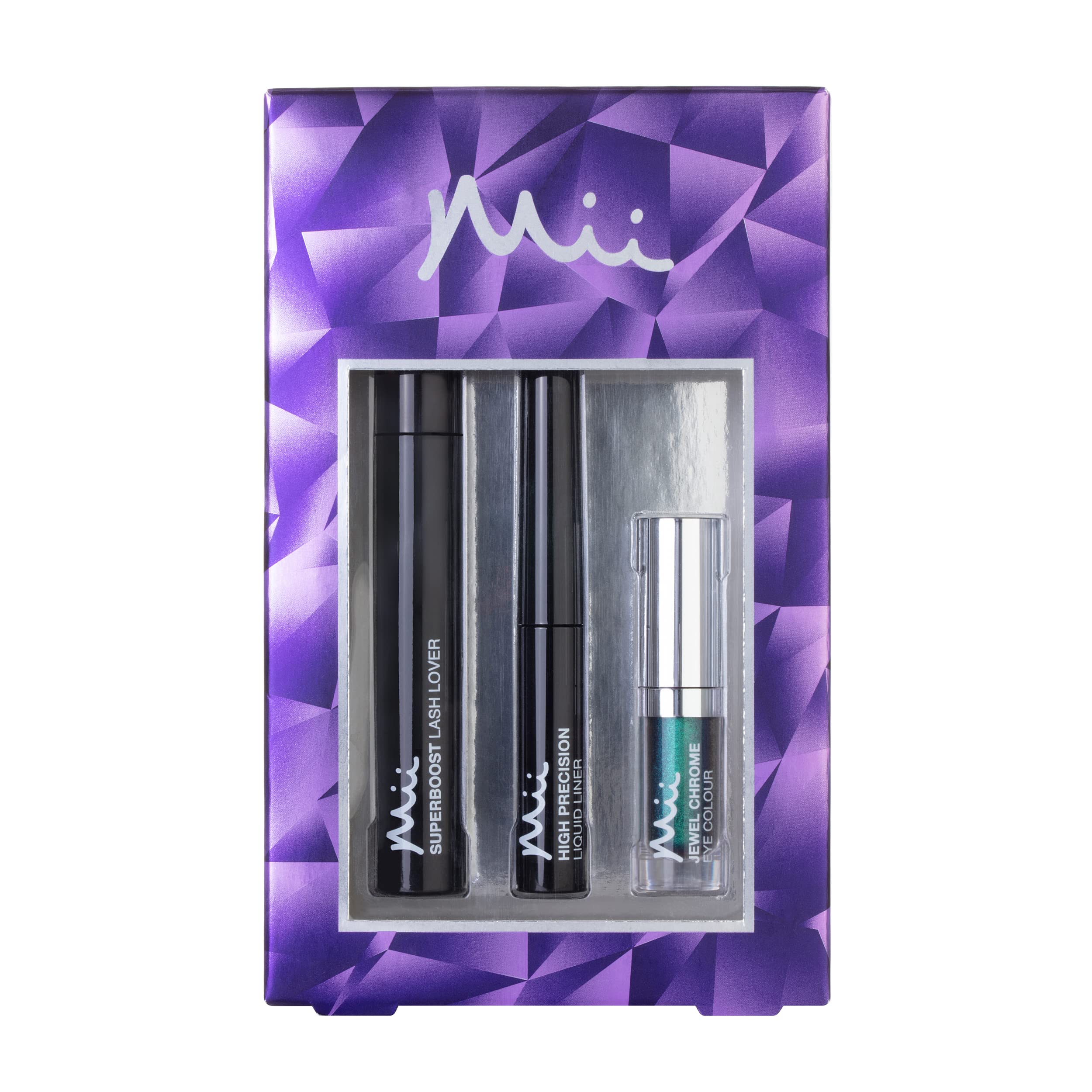 Mii Cosmetics Hidden Depths Coffret cadeau Mascara, liner et fard à paupières Peacock Queen