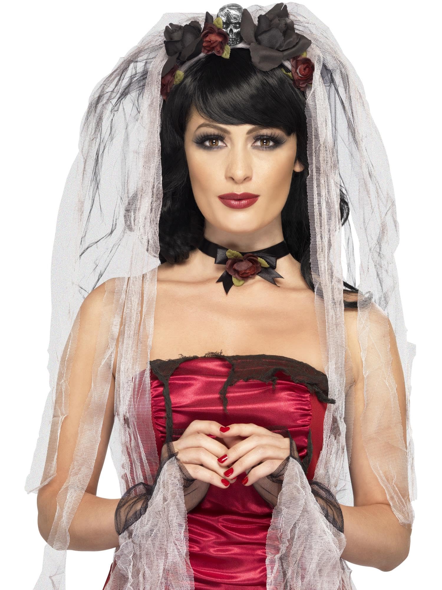 Ladies Halloween Gothic Bride Kit