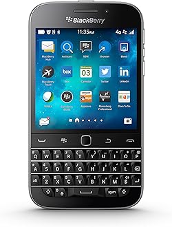 Classic 16GB 4G Black - smartphones (Single SIM, BlackBerry OS, EDGE, GPRS, GSM, HSPA+, LTE, Micro-USB)