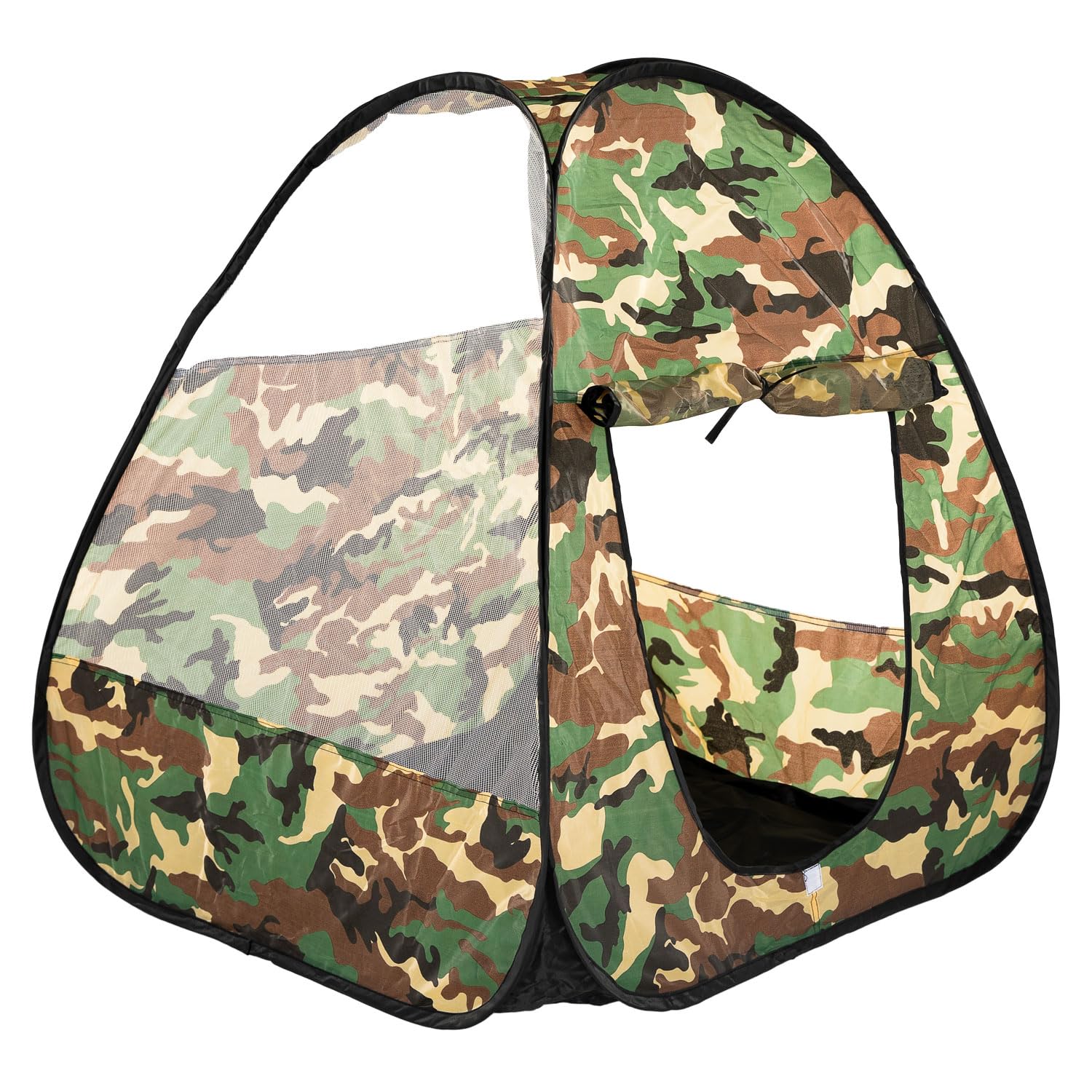 Tenda da gioco pop-up mimetica per bambini, tenda divertente.