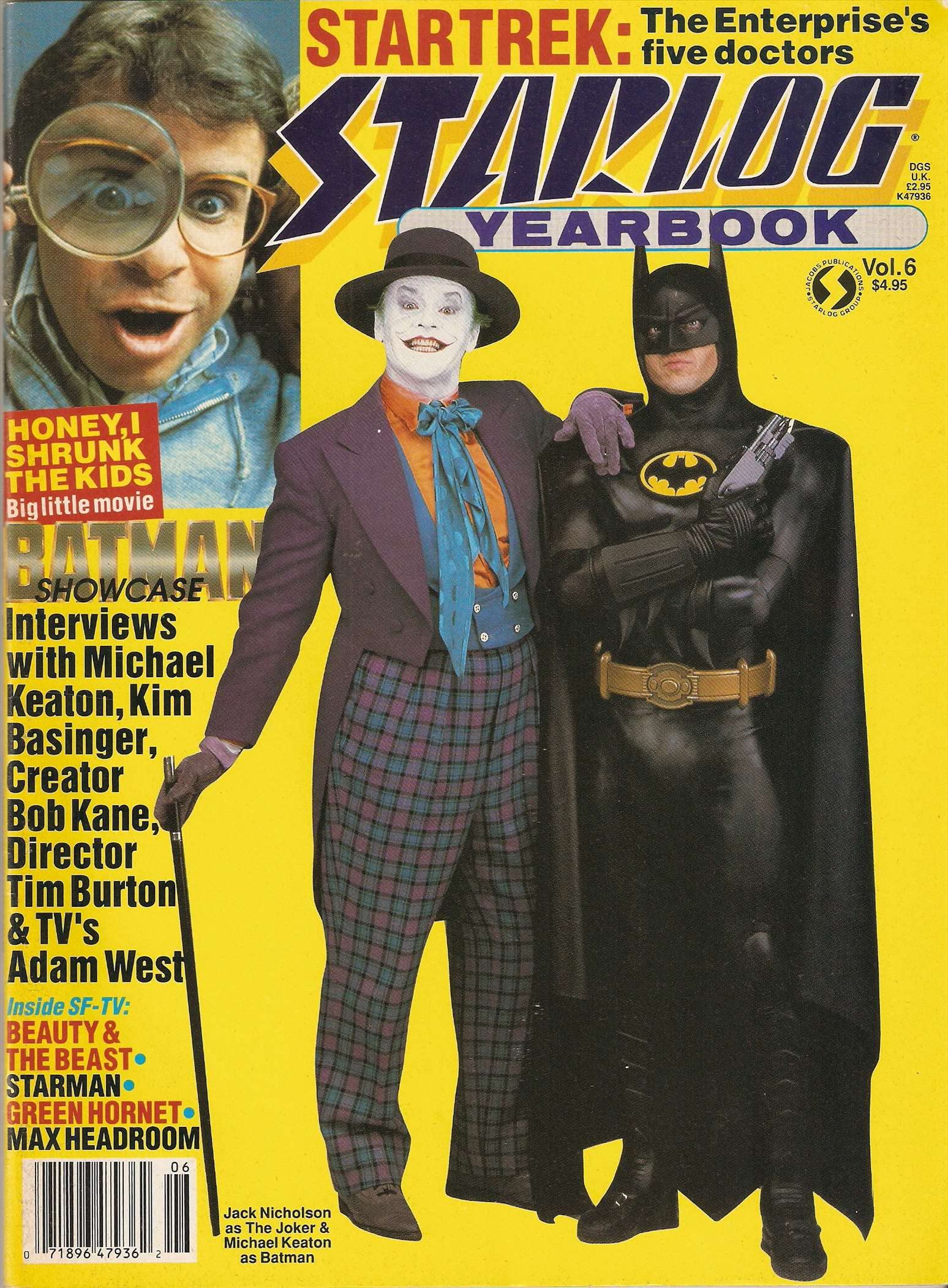 Starlog Yearbook #6 (Newsstand) FN ; Starlog comic book | Magazine Batman Joker