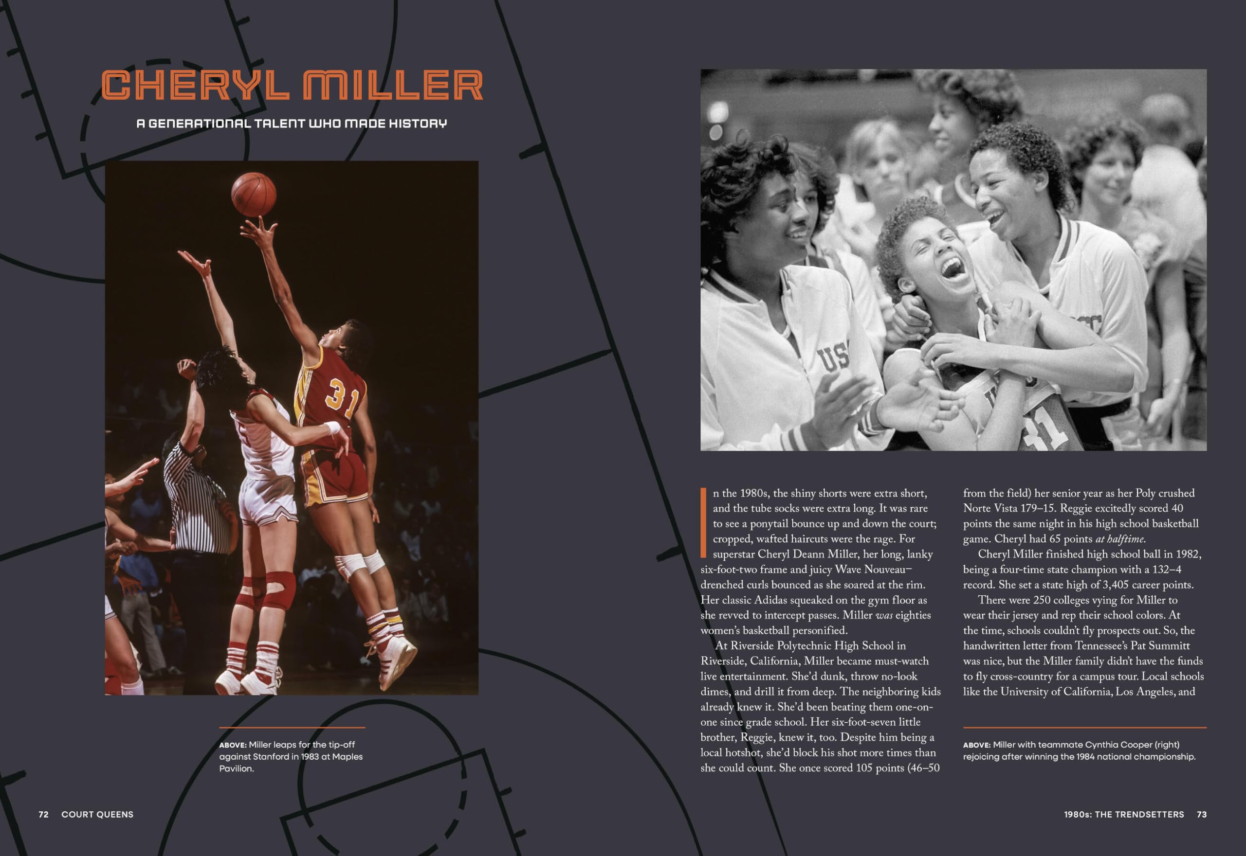 Court Queens: Celebrate the Players, Teams, and History of Women’s Basketball