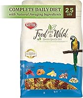 Vista 2 de Kaytee Food from The Wild Natural Pet Macaw Bird Food, 2.5 libras