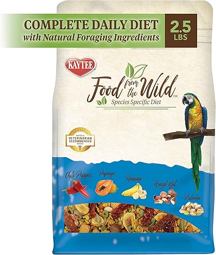 Miniatura 2 de Kaytee Food from The Wild Natural Pet Macaw Bird Food, 2.5 libras