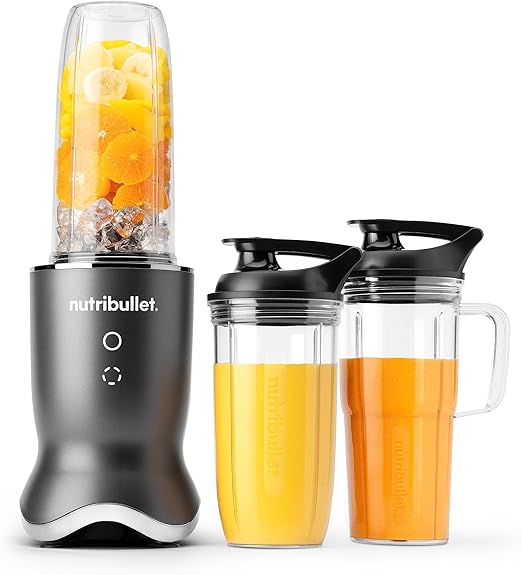 nutribullet Ultra Personal Blender NB50500, 32 oz, Gray (Renewed)