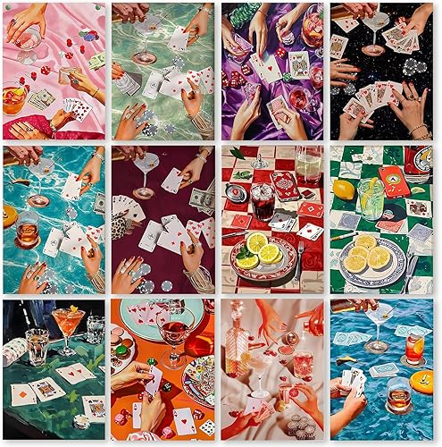 Miniatura 18 de KICHANG Kits de Pintura de Diamante Blanco Retro para Adultos, Arte de Diamante 5D, Kits de Arte de Diamante Redondos de Punto Completo para